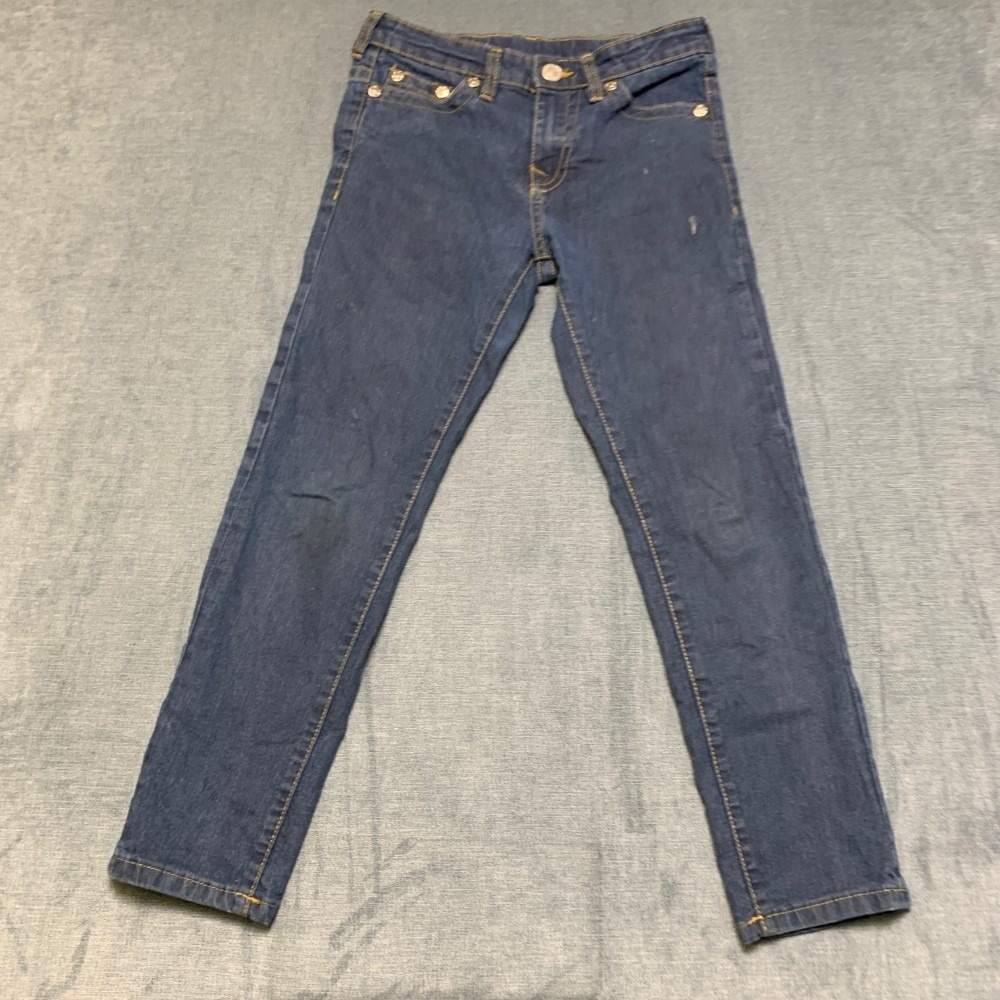 True Religion Brand Skinny Jeans Womens 8 Small Blue Denim Zip Fly Casual Wear